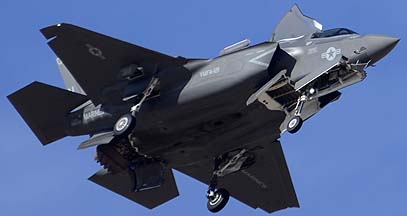 Lockheed-Martin F-35B Lightning II at Luke AFB, December 10, 2013